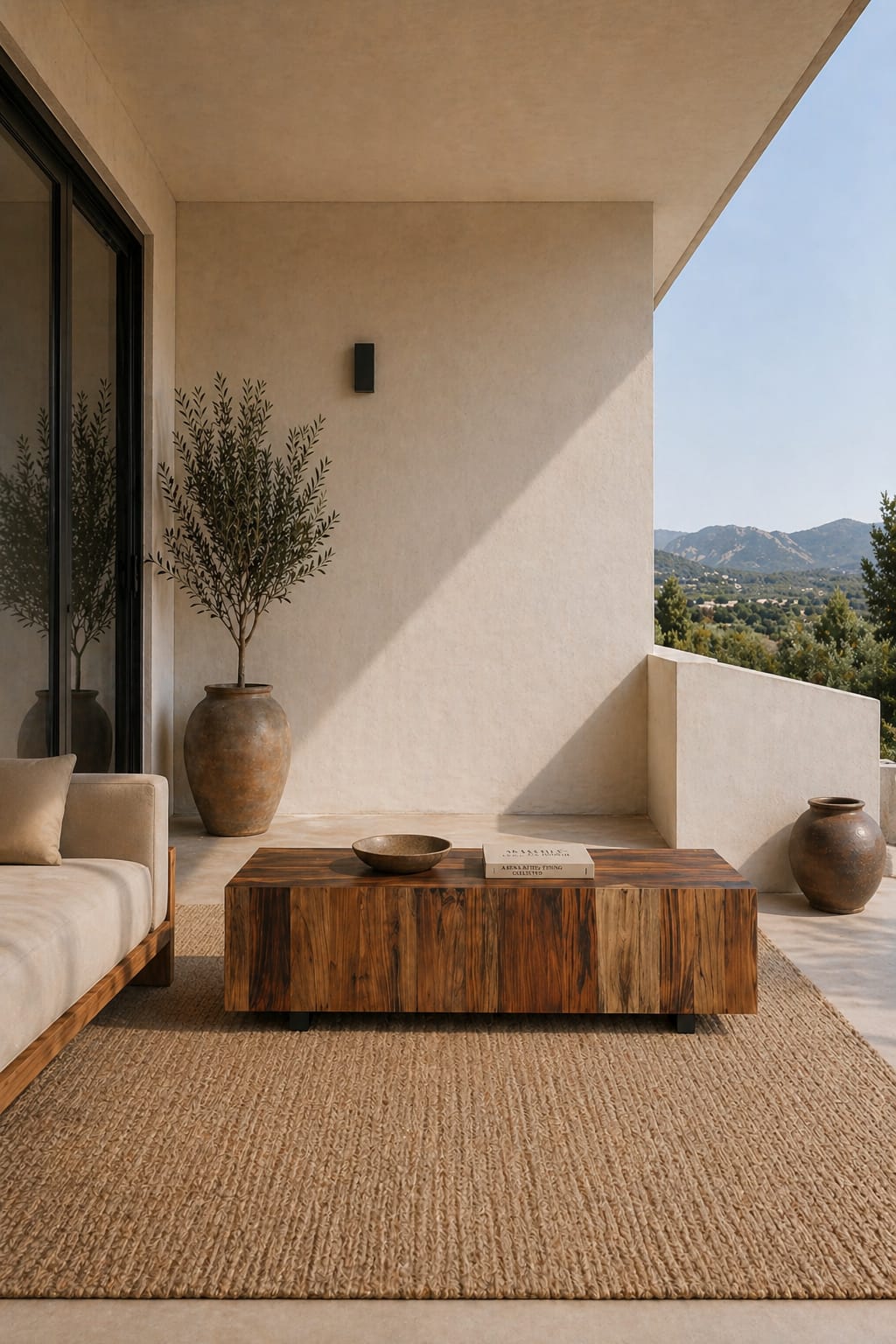 MESA DE CENTRO MADERA YUA
