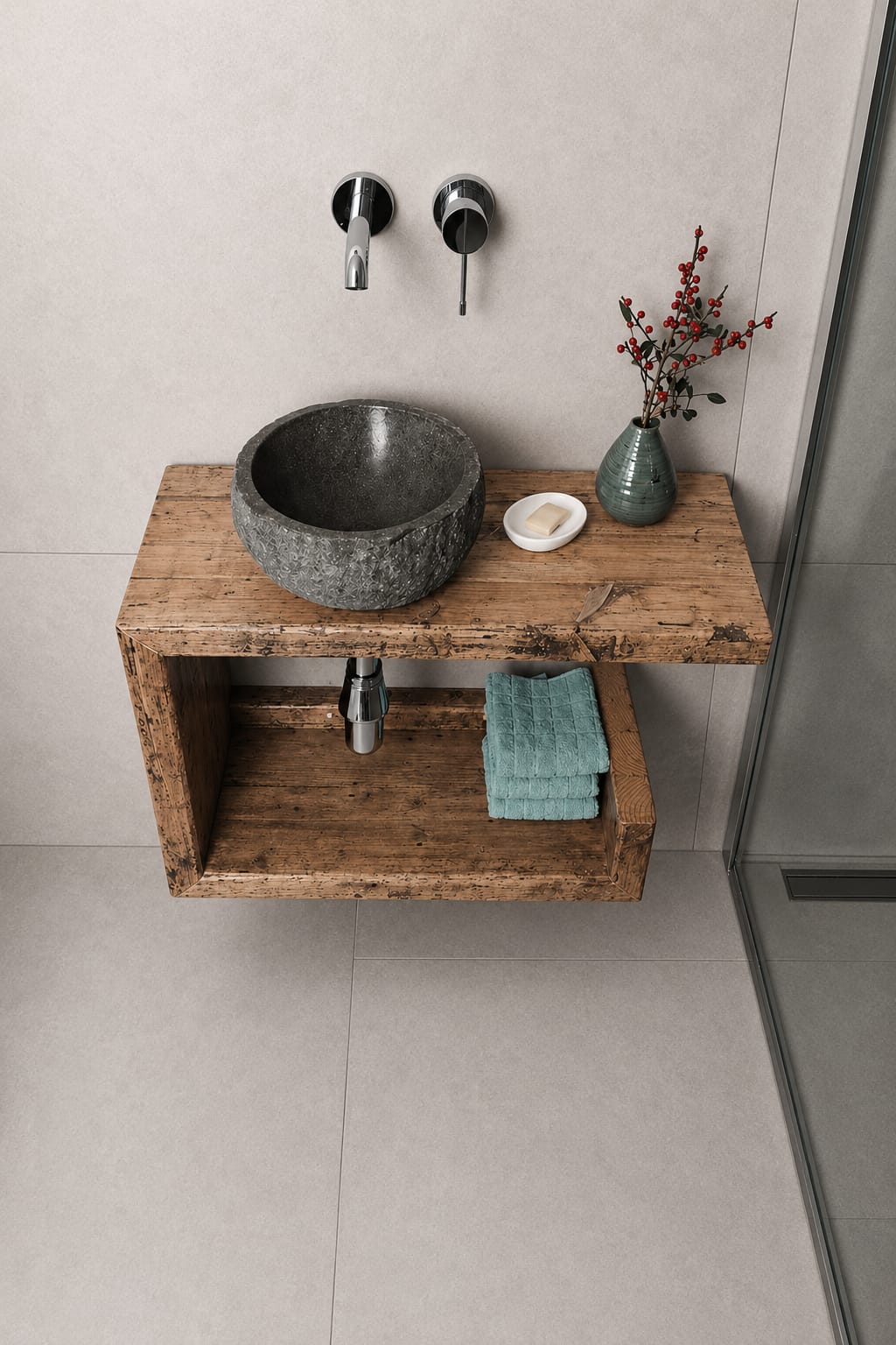 MUEBLE LAVABO MODERNO VELA