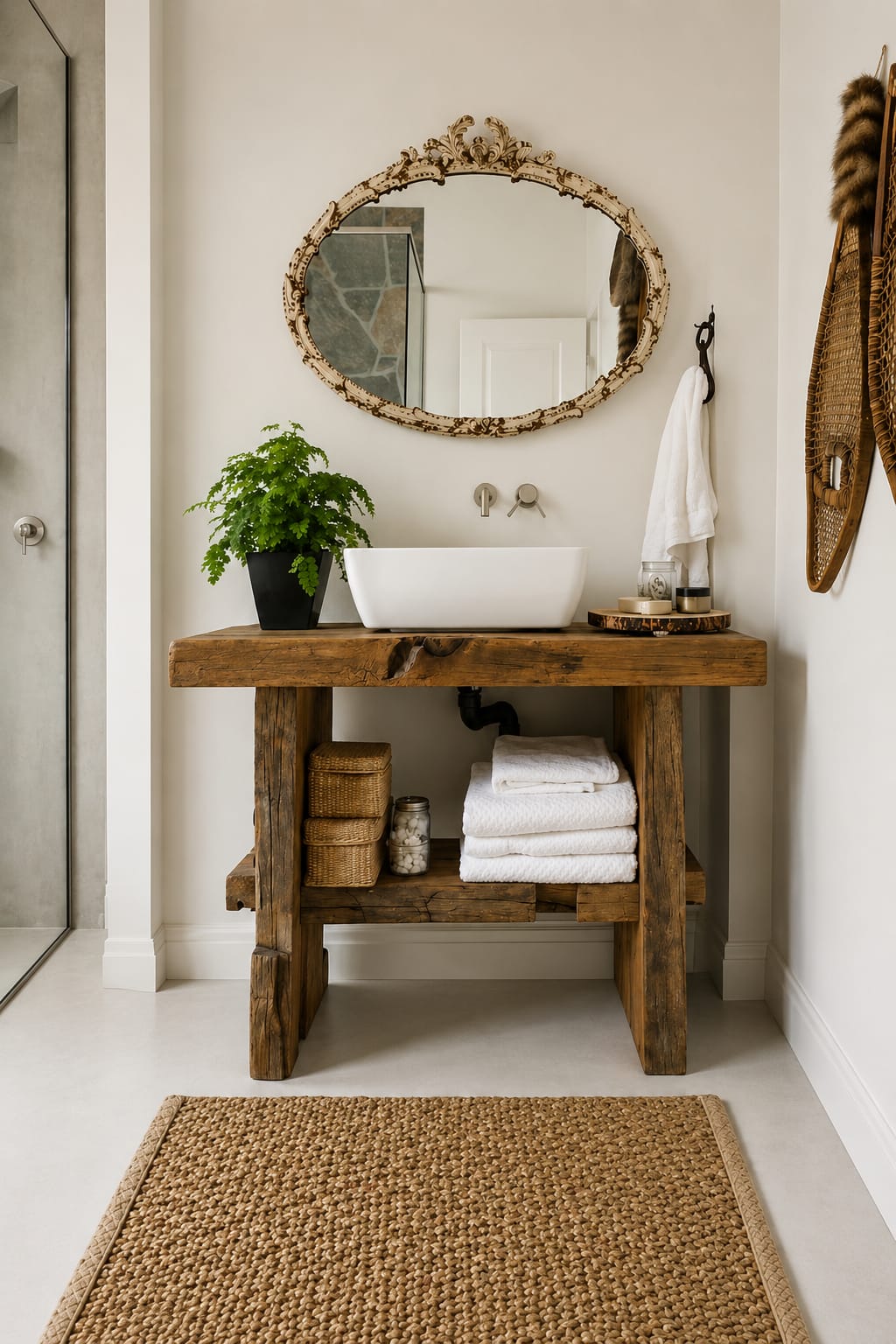MUEBLE LAVABO RUSTIC