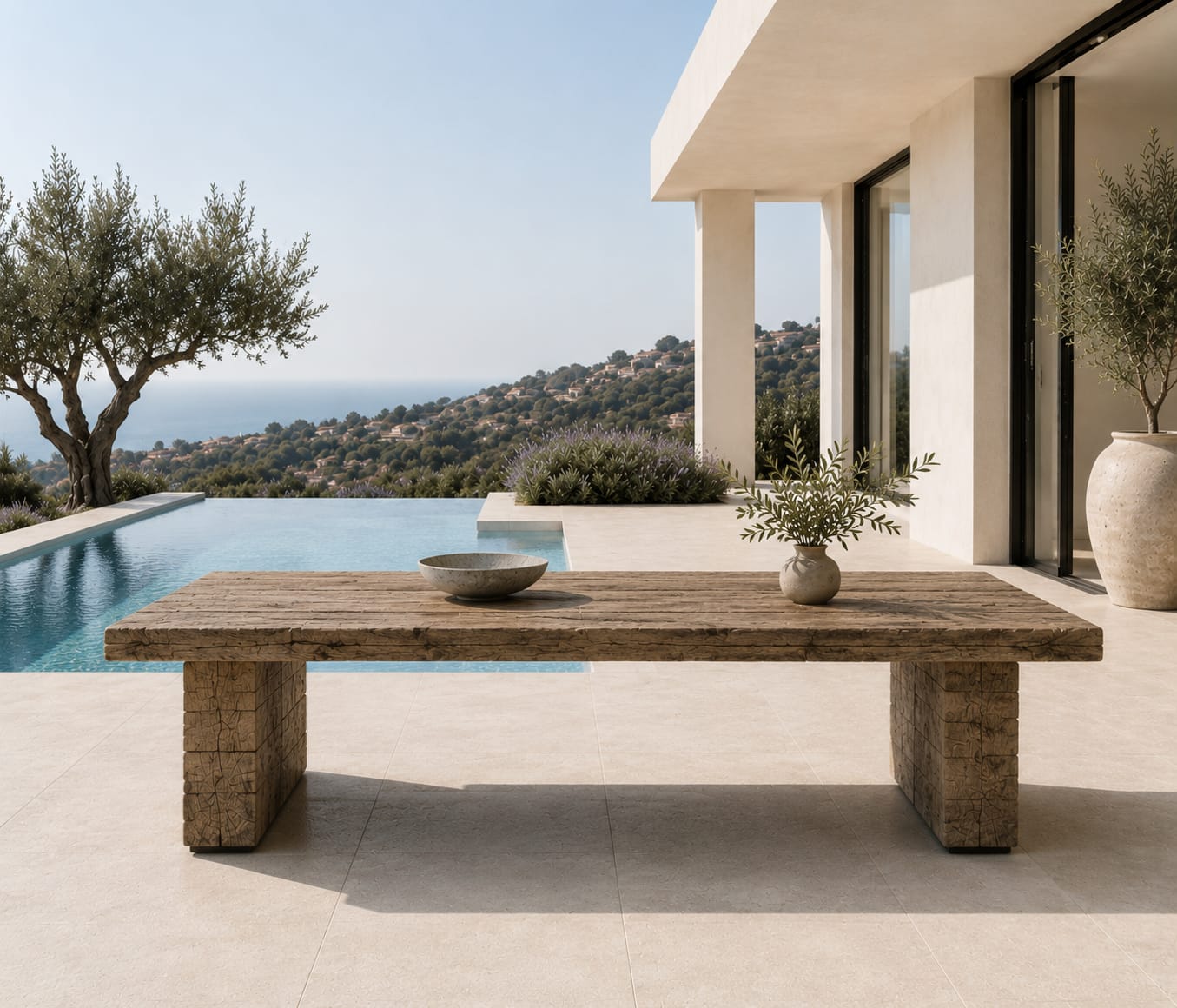 MESA DE COMEDOR DE MADERA OUTDOOR CALA