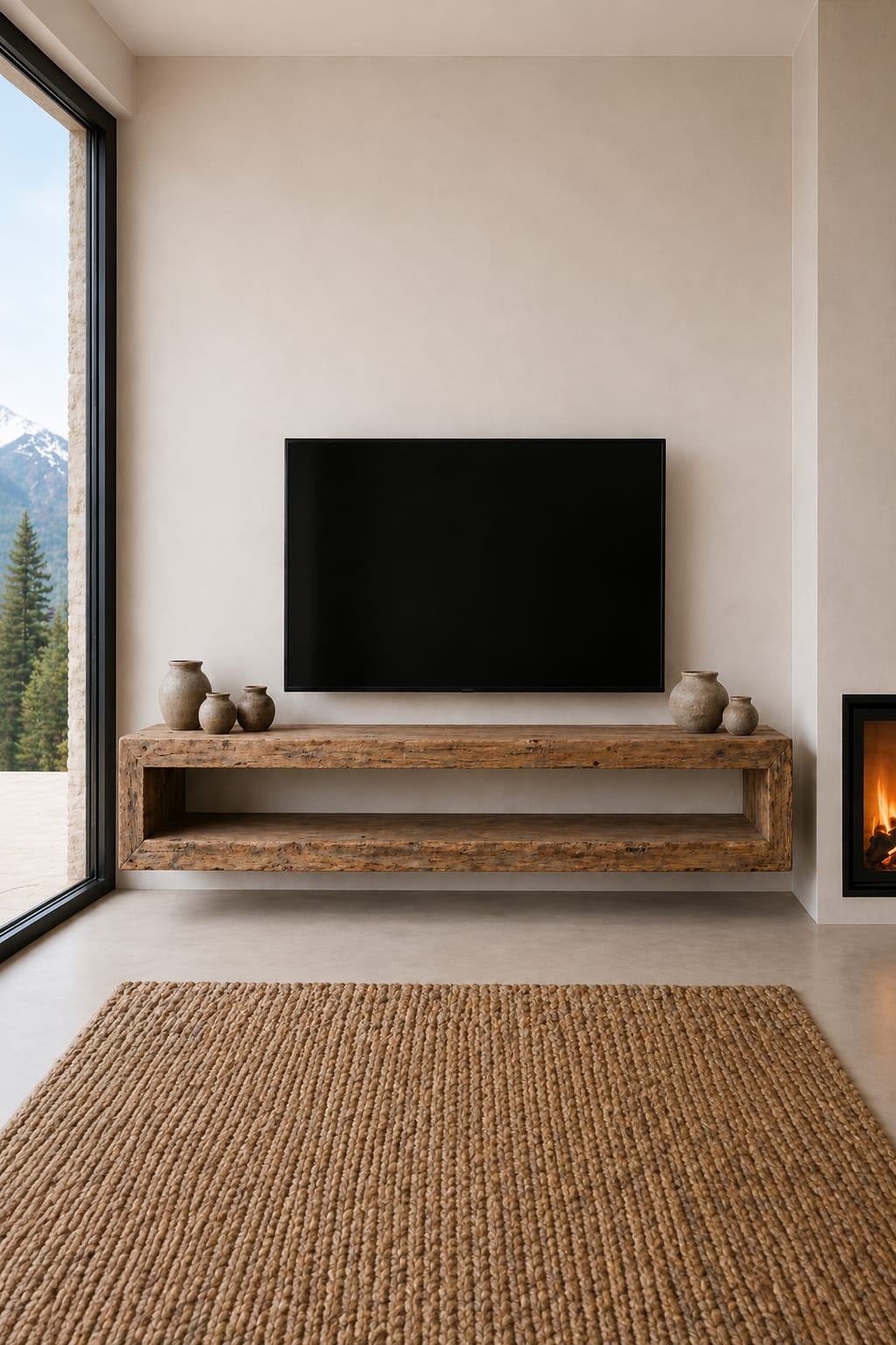 MUEBLE TV DE MADERA MACIZA SELKA